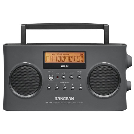 Sangean Digital Portable Stereo RDS Receiver PR-D15